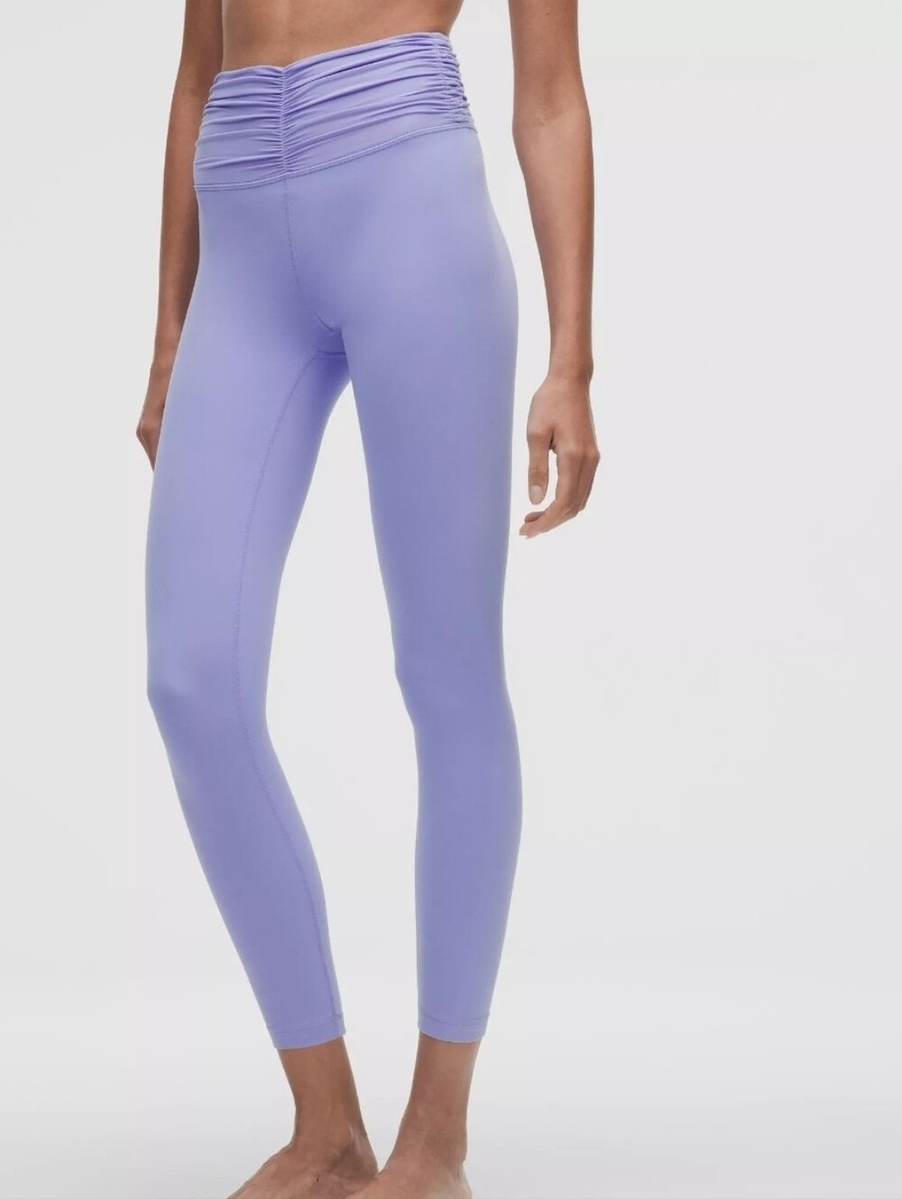 lululemon All it Takes Ruched-Waist Tight 25" Purple Size 4